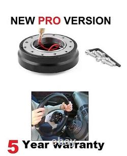 Snap Off 300mm Steering Wheel & Boss Kit For Land Rover Honda Rover 29 Spline
