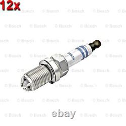 Spark Plug 12x BOSCH Fits ALPINA BMW DE TOMASO LAND ROVER MINI 87-17 0242236562