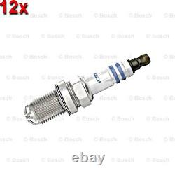Spark Plug 12x BOSCH Fits ALPINA BMW DE TOMASO LAND ROVER MINI 87-17 0242236562