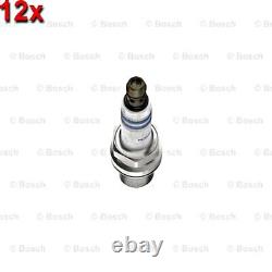 Spark Plug 12x BOSCH Fits ALPINA BMW DE TOMASO LAND ROVER MINI 87-17 0242236562