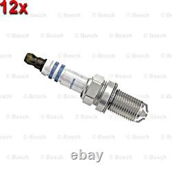 Spark Plug 12x BOSCH Fits ALPINA BMW DE TOMASO LAND ROVER MINI 87-17 0242236562
