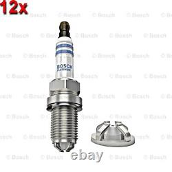 Spark Plug 12x BOSCH Fits ALPINA BMW DE TOMASO LAND ROVER MINI 87-17 0242236562