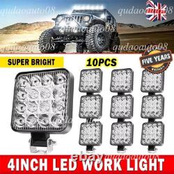 Square Car LED Work Light Bar Flood Spot Light Driving Offroad Truck SUV 4x4 ATV