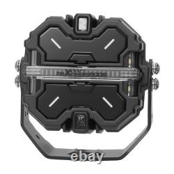 Square LED Driving Light 3.5 160W For Off Road Vehicle White Amber DRL IP68