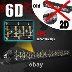 Straight 42inch Slim LED Light Bar Spot Offroad Driving Fog Lamp For Ford Pickup