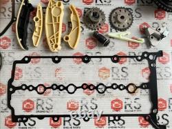 TIMING CHAIN KIT WITH GEAR FIT JAGUAR F-Pace XE XF 2.0 D 204DT 204DTD AJ20D4