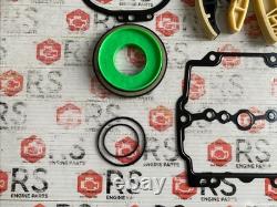 TIMING CHAIN KIT WITH GEAR FIT JAGUAR F-Pace XE XF 2.0 D 204DT 204DTD AJ20D4