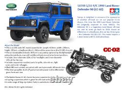 Tamiya R/C 1990 Land Rover Defender 90 Item #58700 CC-02 chassis NEW ITEM