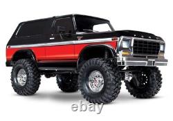 Traxxas 82046-4TRX-4 1979 Ford BRONCO 110 4WD Rtr Crawler With 3S Battery Red