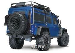 Traxxas 82056-4 TRX-4 Land Rover Defender Blau 110 4WD RTR 2.4GHz + TRX2S Combo