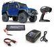 Traxxas 82056-4 Trx-4 Land Rover Defender Blue 110 4wd Rtr 2.4ghz + Powerpack 1