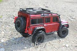 Traxxas 82056-4 TRX-4 Red Crawler Land Rover Defender 110 Rtr