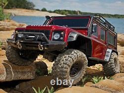 Traxxas TRX-4 LR Defender 4x4 Red Rtr Crawler Brushed without Battery/Charger