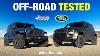 V8 Super Off Roaders Land Rover Defender Octa Vs Jeep Wrangler Rubicon 392