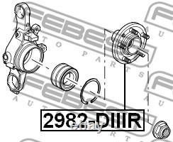 Wheel Hub Rear Febest 2982-diiir For Land Rover Range Rover Sport 5l, 4.4l, 3l