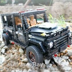 Willys Jeep Wrangler 4x4 Land Rover Defender 42110 Technic Rc 4wd Off Road Truck
