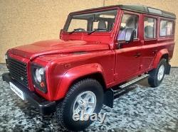118 LAND ROVER Defender 110 1/18 4x4 tout-terrain Jeep ROUGE