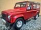 118 Land Rover Defender 110 1/18 4x4 Tout-terrain Jeep Rouge