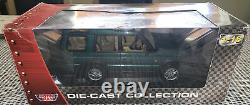 118 Land Rover Discovery Off Road 4x4 Modèle Voiture 1/18 Rare Model Green 1/18