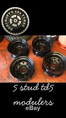 16 X 8 Moduler Roues Land Rover Td5 Off Road 4x4