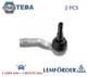 36297 01 Rotule Axiale De Direction Lemf&ouml;rder 2 Pi&egrave;ces Pour Land Rover 2,2 L, 2 L