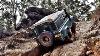4x4 Land Rover Defender 110 Rampant à Travers Menai, Y Compris La Colline De La Série 80