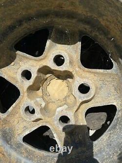 5 Roues En Alliage Land Rover Avec Dick Cepek Crusher Lt285/75r16 Pneumatiques Hors Route