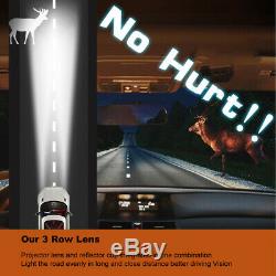 7d 52inch 4200w Courbe Led Light Bar Combo Faisceau Conduite Hors Route Lamp Vs 44 54