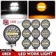 Barre De Lumière De Travail Led De Voiture 12-24v, Projecteur De Lumière Inondante, Conduite Hors Route Pour Camion, Suv, 4x4, Atv