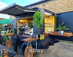 Camion café Land Rover 110 hors réseau