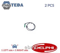 Capteur de vitesse de roue Abs Ss20475 Arrière Delphi 2 pièces Neuf Remplacement Oe