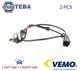 Capteur De Vitesse De Roue Abs V48-72-0070 Paire Arri&egrave;re Vemo 2 Pi&egrave;ces Remplacement Oe Neuf