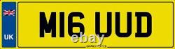 Dirty Mud Number Plate M16 Uud Jeep 4x4 Defender Landrover Trail Off Road Muck
