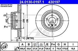 Disque de frein 2x ATE compatible avec LAND ROVER Range Rover III SDB500192