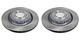 Disque De Frein Arrière X2 Pcs Febi Compatible Avec Land Rover Range Rover Iv Sport Lr033303