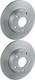 Disques De Frein Pour Essieu Avant, Lot De 2, Pour Land Rover Freelander Cabriolet 1998-2006