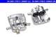 &Eacute;trier De Frein Ate Compatible Avec Land Rover Discovery Iii Iv Range Rover Lr010395