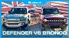Ford Bronco Vs Land Rover Defender 2 Porte Hors Route Suv Showdown Overlanding Comparaison