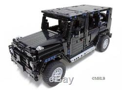 Jeep Wrangler 4x4 Lifted Rubicon Tout-terrain Mercedes Lego Land Rover 42110 Compi