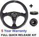 Kit De Direction Et Moyeu Snap Off 300 Mm Pour Land Rover Honda Rover 29 Cannelures