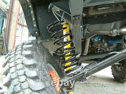 Kit de suspension Gwynlewis4x4 challenge, supports d'amortisseurs, tourelles tout-terrain