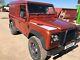 Land Rover Defender 110 Commercial Td5 Utilitaire 4x4 Tout-terrain Orange 2001