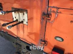 Land Rover Defender 110 Commercial TD5 Utilitaire 4x4 Tout-Terrain Orange 2001