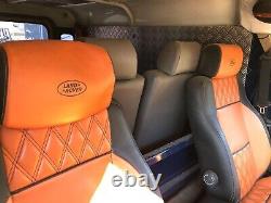 Land Rover Defender 110 Commercial TD5 Utilitaire 4x4 Tout-Terrain Orange 2001