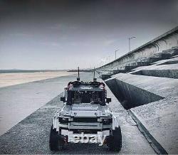 Land Rover Defender 6x6 Rhd Camion De Remorquage De Route Personnalisé Cmf Pour Lego Technic 42110