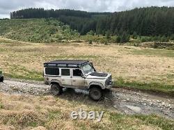 Land Rover Défenseur 110 Gare Wagon 200tdi Galv Châssis Cloison Hors Route 4x4