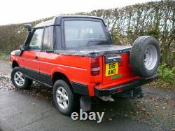 Land Rover Discovery Range Classic Rouge Ramasser Conv. 4x4 Camion Hors Route Fwd