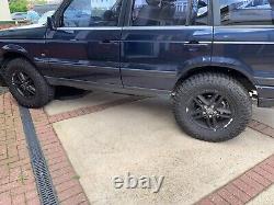 Landrover Roue/tyres P38 Disco 2 Hors Route 285 65 18 Neuf. Alliages D'ouragans