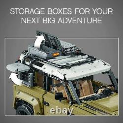 Lego 42110 Technic Land Rover Defender Off Road 4x4 Voiture, Enhanced Building Set