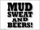 Mud Sueur & BiÈres Autocollant-décalque Vtt Cyclisme Tout Terrain Land Rover 4x4 Monkey À Essence